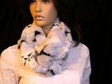 UK Ladies Winter SCARF Warm Soft Thick Faux Fur Double Loop Snood Neck Wrap