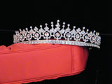 UK-Crystal #Bridal #Tiara Wedding Prom Crown Gift Pageant Tiara pj2067