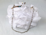 UK-Bridesmaid Flowergirl Mini Satin bridal prom evening clutch bag/Purse #689
