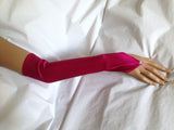 JessicaLove Elbow Length Satin Fingerless Bridal Gloves - 18 Colours
