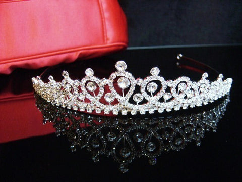 UK-Quality Crystal #Bridal #Tiara Wedding Prom Crown Gift gittz sparkling sj2165
